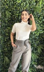 KNITTED SWEATER SHORT SLEEVE - Image 8