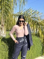 KNITTED SWEATER V NECK - Image 4