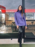 KNITTED SWEATER HIGH NECK - Image 4