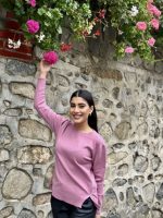 KNITTED SWEATER TWIST SIDE