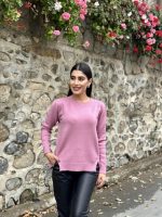KNITTED SWEATER TWIST SIDE - Image 3