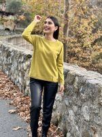 KNITTED SWEATER ROUND NECK - Image 3
