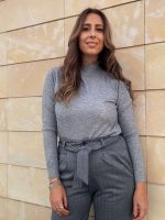 KNITTED SWEATER MOCK NECK - Image 6
