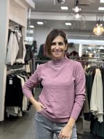KNITTED SWEATER MOCK NECK - Image 8
