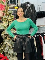 KNITTED ROUND NECK LUREX - Image 2