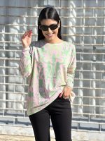 KNIT SWEATER PRINTED - Image 2