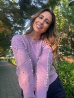 KNITTED SWEATER PEARLS - Image 4