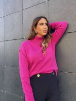 KNITTED SWEATER HIGH NECK - Image 3