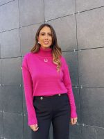 KNITTED SWEATER HIGH NECK - Image 5