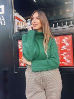 KNITTED SWEATER HIGH NECK - Image 3
