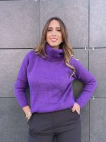 KNITTED SWEATER RIBBED