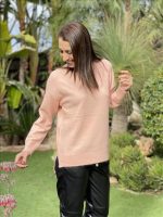 KNITTED SWEATER MOCK NECK - Image 6