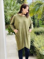 KNITTED DRESS WITH POCKETS - Image 2
