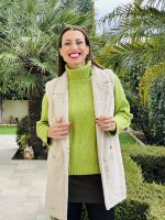 KNITTED SWEATER HIGH NECK - Image 2