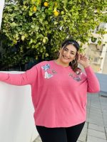 KNIT SWEATER 3D BUTTERFLY