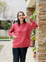 KNITTED SWEATER WITH POCKETS - Image 2
