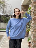KNITTED SWEATER WITH POCKETS - Image 7