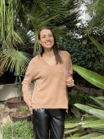 KNITTED SWEATER V NECK - Image 3