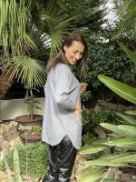 KNITTED SWEATER LONG WITH POCKETS - Image 3