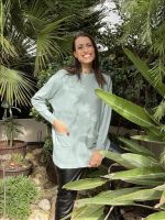 KNITTED SWEATER LONG WITH POCKETS - Image 6