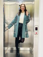 CHECKERED CARDIGAN