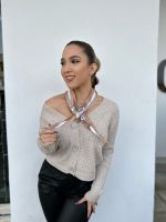 CARDIGAN CROP TWIST - Image 3