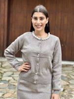 CARDIGAN SHORT PEARL NECKLINE - Image 4