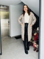 CARDIGAN LONG ANIMAL PRINT