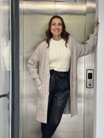 LONG CARDIGAN RIBBED - Image 3
