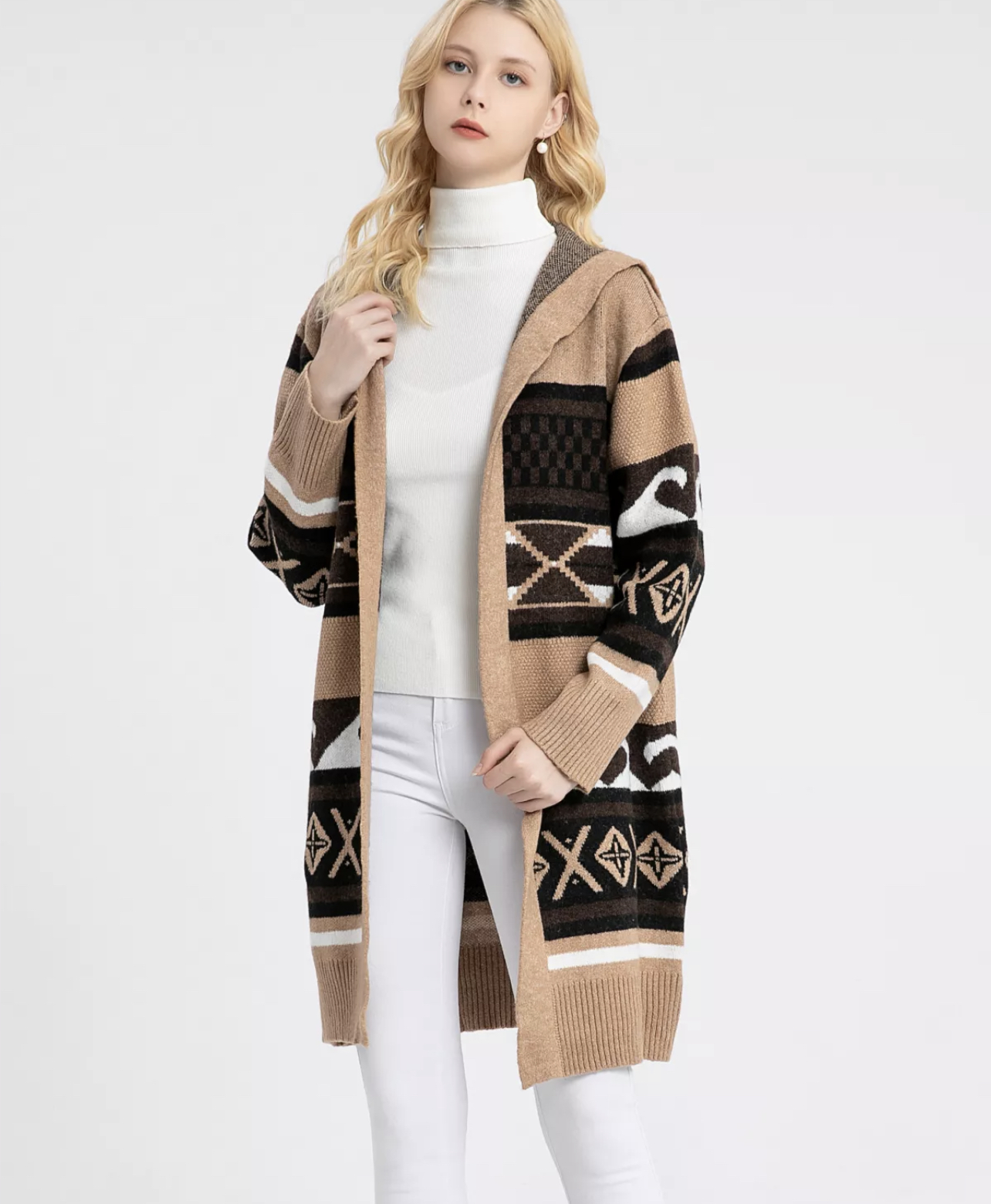 IZ2522W.jpg CARDIGAN PRINTED - Image 1