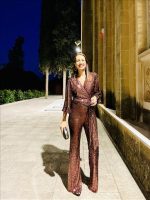 TROUSER SEQUIN FLARED LEG - Image 4