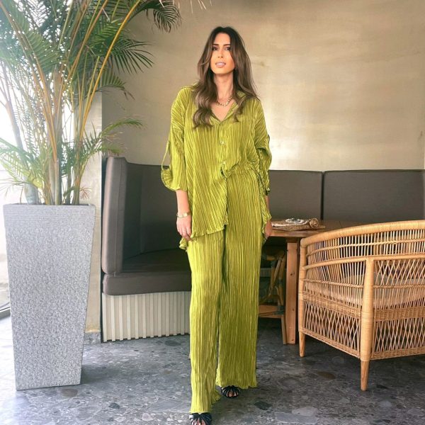 TROUSER PLEATED