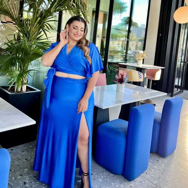 MAXI SKIRT SPLIT OFF LEG