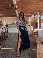 MAXI SKIRT SPLIT OFF LEG - Image 2