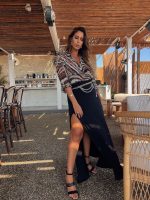 MAXI SKIRT SPLIT OFF LEG - Image 3