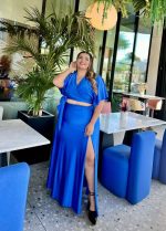 MAXI SKIRT SPLIT OFF LEG - Image 6