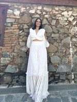 MAXI FLARED SKIRT
