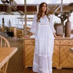 MAXI TIERED FLARE SKIRT - Image 20