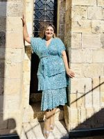 SKIRT SEQUIN TIERED MIDI - Image 4