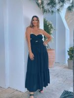 MAXI  FLARED SKIRT