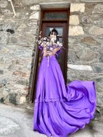MAXI FLARED SKIRT - Image 8