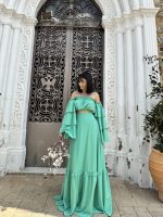 MAXI FLARED SKIRT - Image 21