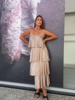 MAXI RUFFLE TIERED SKIRT - Image 9