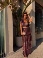 MAXI RUFFLE TIERED SKIRT - Image 21