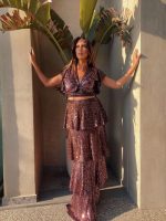 MAXI RUFFLE TIERED SKIRT - Image 22