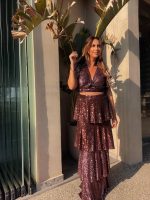 MAXI RUFFLE TIERED SKIRT - Image 25