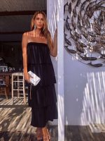 MAXI RUFFLE TIERED SKIRT - Image 36