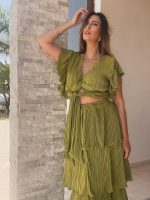 MAXI RUFFLE TIERED SKIRT - Image 42