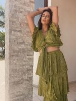 MAXI RUFFLE TIERED SKIRT - Image 43