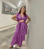 MAXI RUFFLE TIERED SKIRT - Image 60